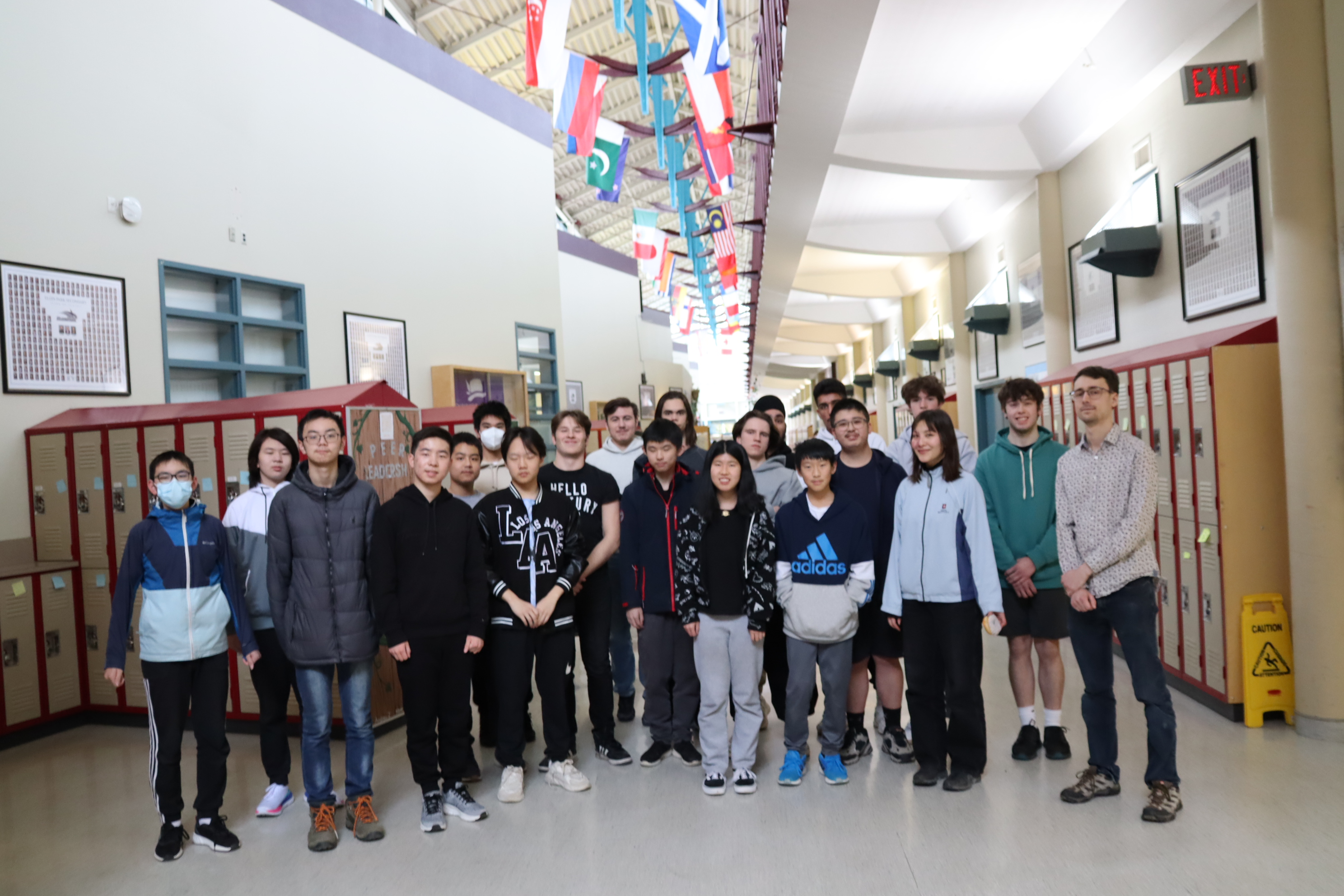 Computer Programming Club group photo